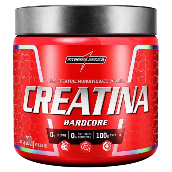 Creatina 100% HARDCORE 300g - Integral Medica