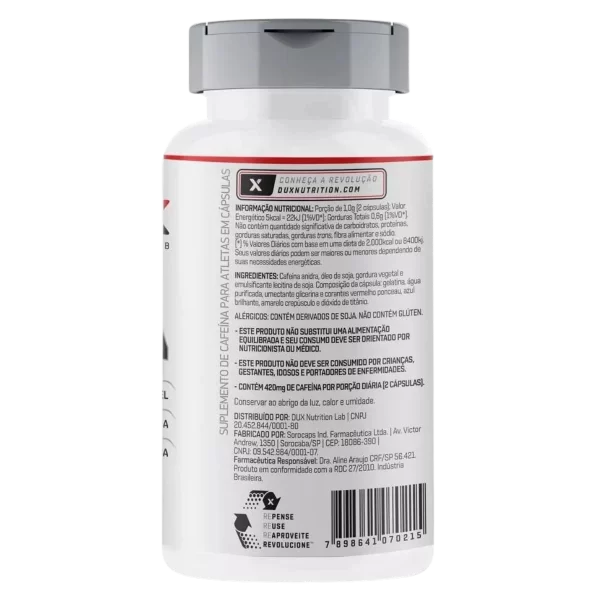 Cafeina 90cps - Dux Nutrition - Image 3
