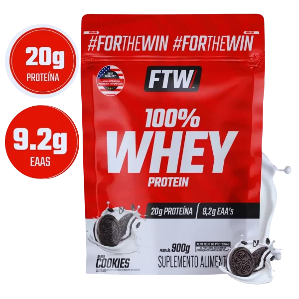 100% Whey Protein Cookies 900G Ftw