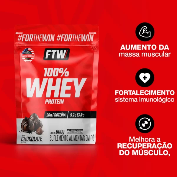 100% Whey Protein Cookies 900G Ftw - Image 3