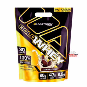 Gold Whey Cookies e Cream 900g Bag - Adaptogen