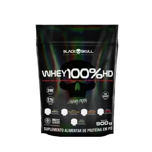 Whey 100% HD REFIL 900g CHOCOLATE - Blackskull